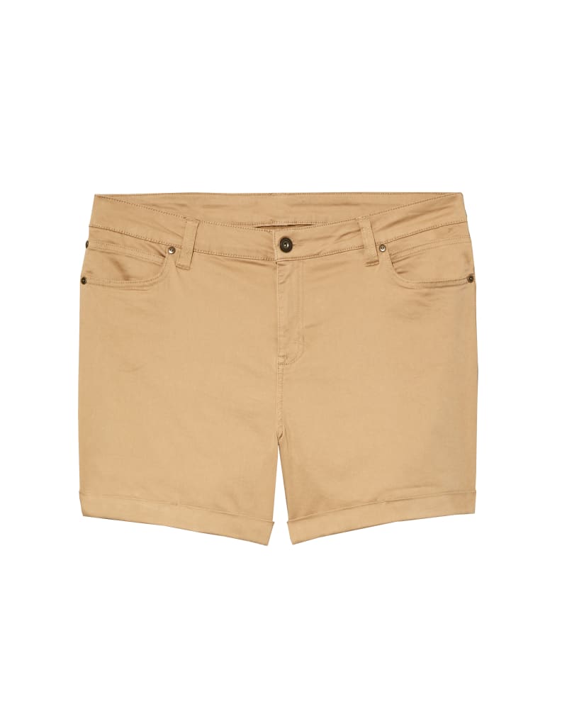 Front of plus size Manila Cuffed Short by Meri Skye | Dia&Co | dia_product_style_image_id:120174